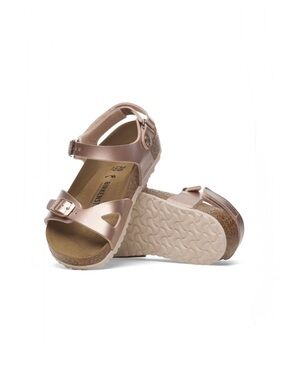 BIRKENSTOCK Birko-Flor
Color: Electric Metallic Copper
Rio AS Kids Sz 30 US 12